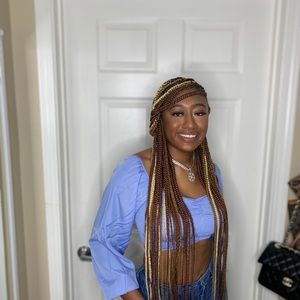 Off shoulder Lantern Sleeve Top